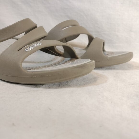 Crocs Patricia‎ Wedge Slide Sandal - Picture 3 of 9